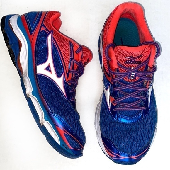 𝅺MIZUNO Shoes Wave Inspire 19 Size 7 Sneaker Exercise Athletic Running C… - Picture 1 of 12
